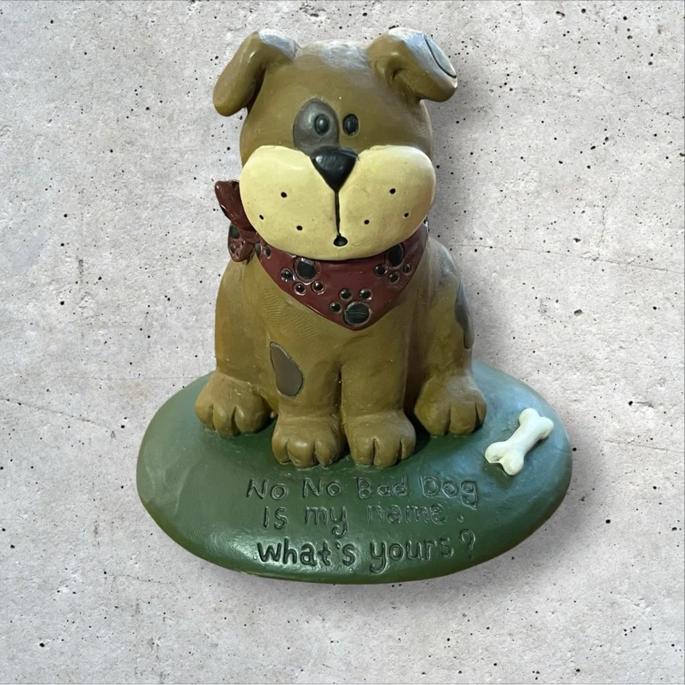 Blossom Bucket Puppy‎ Suzi Skoglund 2009 Resin Figure